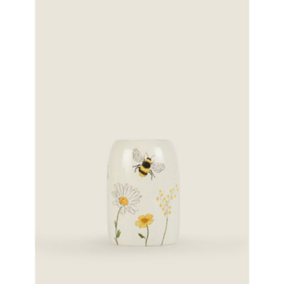 ASDA George Home Bee and Daisy Tumbler 7.5 x 7.5 x 11cm- Buy online at McGrocer
