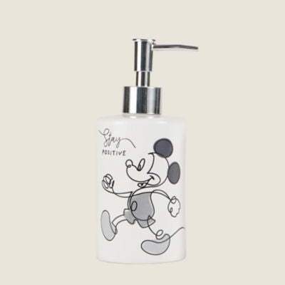 George Home Disney Mickey Mouse monochrome earthenware dispenser - British product