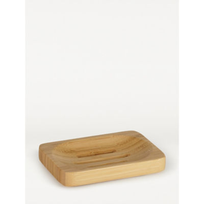 George Home bamboo soap dish 12x8x1.5cm, UK version