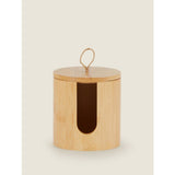 George Home bamboo makeup pad storage 9x9x10cm, imported from the UK