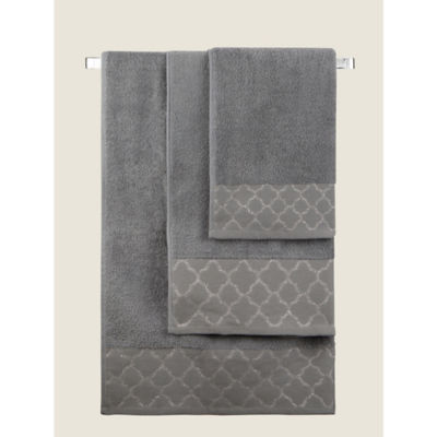 George Home hand towel grey lurex small, UK version