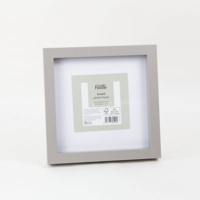 George Home 4x4 inch grey square boxed frame, UK version