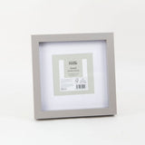 George Home 4x4 inch grey square boxed frame, UK version