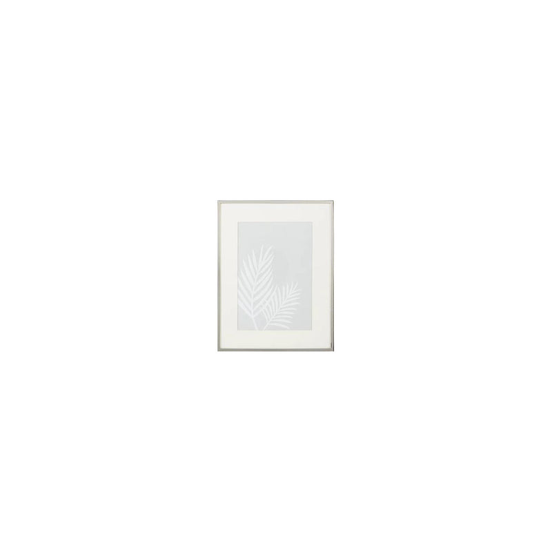 George Home slim silver photo frame for 10x8 prints, UK version