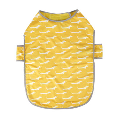 George Home yellow pet raincoat 55cm, imported from the UK