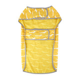 George Home yellow pet raincoat 55cm, imported from the UK
