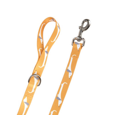 George Home Yellow Sausage Dog Pattern Dog Lead 110cm