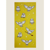 George Home Harry Potter beach towel yellow Hedwig 71x152cm - British product