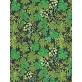 George Home reversible duvet set double green leaf print - British product