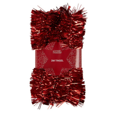George Home red tinsel 3M, imported from the UK