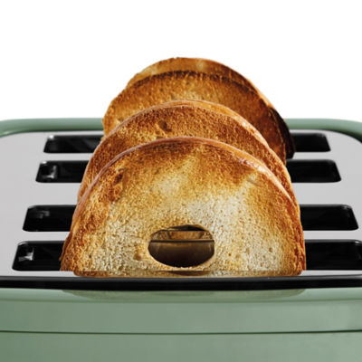George Home Green Scandi 4-slice toaster, UK version