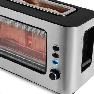 George Home Glas 2-Schlitz-Toaster