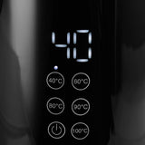 George Home 1.5L digital kettle black finish, UK version