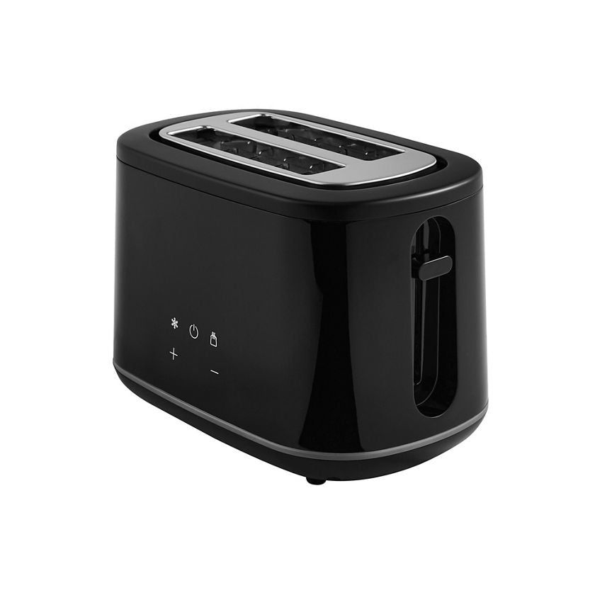 George Home Black Digital 2-Slice Toaster GDT101B-22 GOODS ASDA   