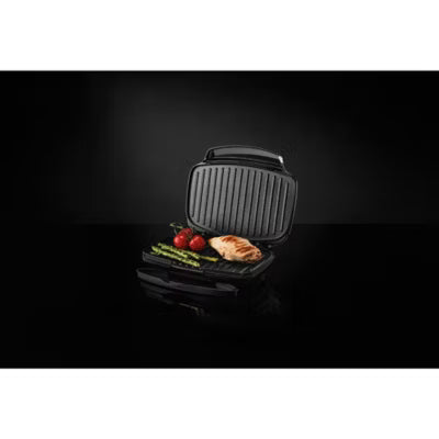 George Home Schwarzer Kompakter Elektrischer Grill