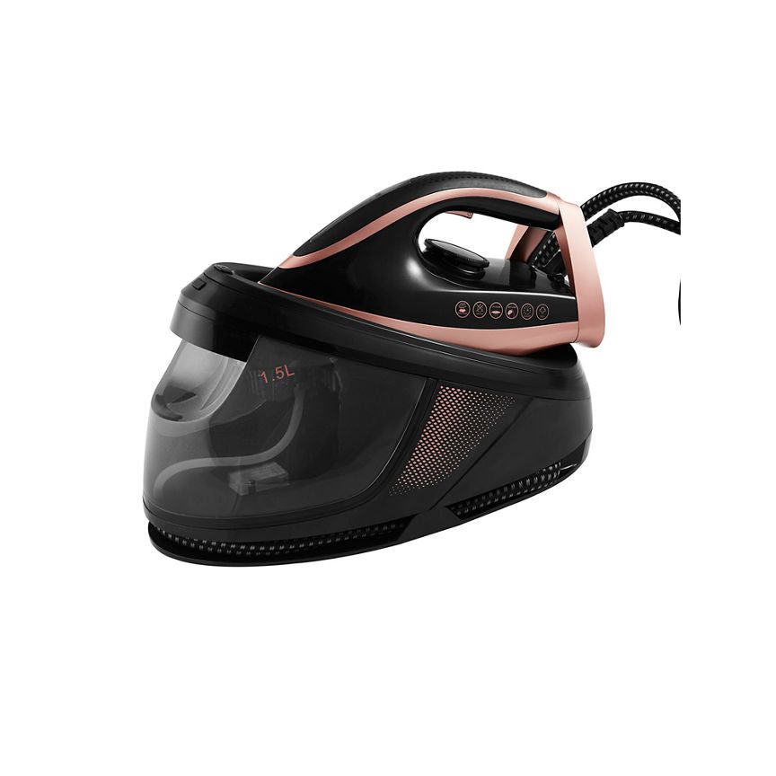 George Home Black 1.5L Steam Generator Iron GSG101RG-22 GOODS ASDA   