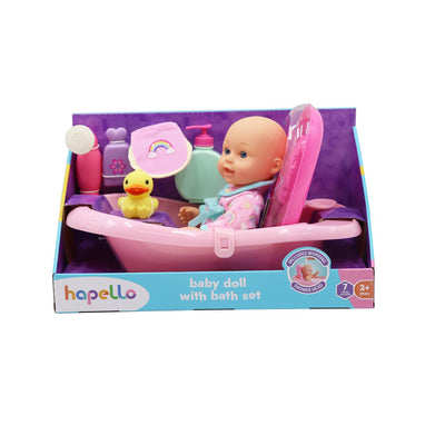 ASDA Hapello Baby Doll and Bath Tub Set- Buy online at McGrocer