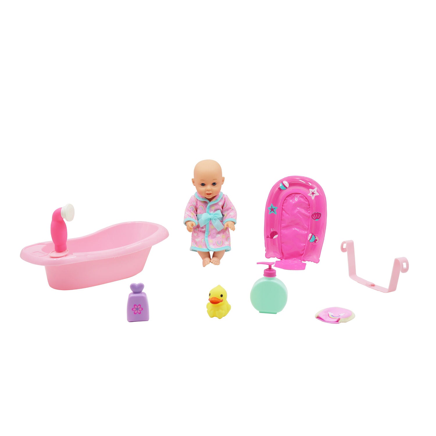 Hapello baby doll and bath tub set, imported from the UK