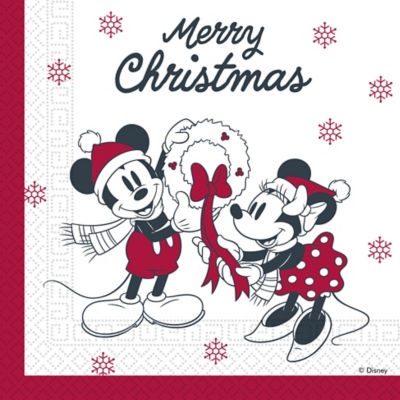 George Home Mickey Mouse napkins 20 pack 33cm - British product