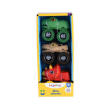 Hapello Dino Wheels toy set - British product