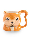 George Home squirrel shaped single mug - British product