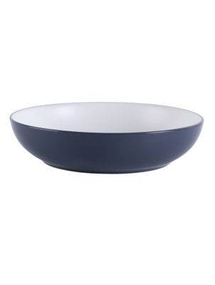 ASDA Blue Two Tone Stoneware Pasta Bowl- Buy online at McGrocer