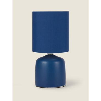 Lampe de table décorative George Home Navy 13x13x26cm d'ASDA – Acheter en ligne sur McGrocer