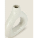 George Home white speckled ceramic vase, UK version