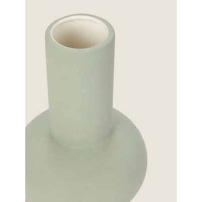 George Home green textured vase 16.5x27cm, imported from the UK