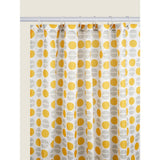 George Home shower curtain grey and yellow 180cm x 180cm (British brand)