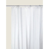 George Home white shower curtain 180 x 180cm, UK version