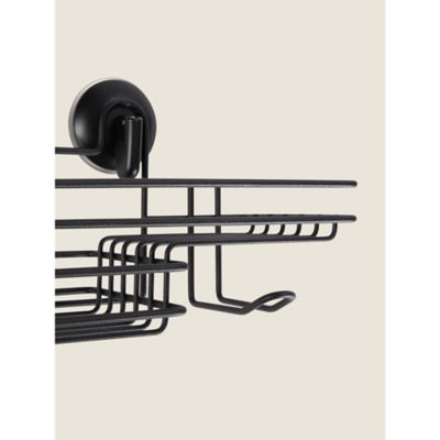 George Home black wire caddy 30x14.5x11cm, UK version