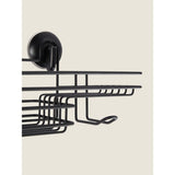 George Home black wire caddy 30x14.5x11cm, UK version