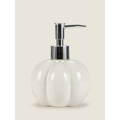 DM white pumpkin dispenser 10.2cm (British brand)