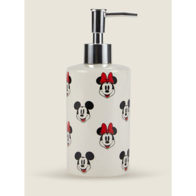 George Home Disney Mickey and Minnie Mouse soap dispenser, UK version