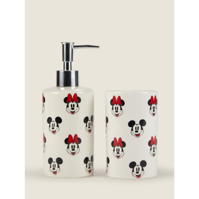 George Home Disney Mickey and Minnie Mouse soap dispenser, UK version