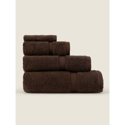 George Home hand towel small brown super soft - British product