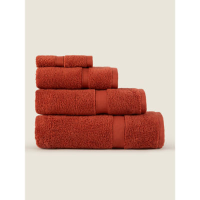George Home medium rust bath towel, imported from the UK