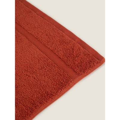 George Home medium rust bath towel, imported from the UK