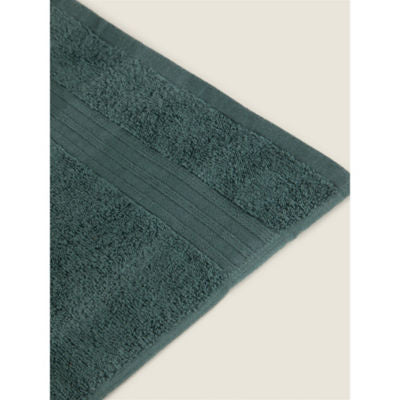 George Home medium green bath towel, UK version