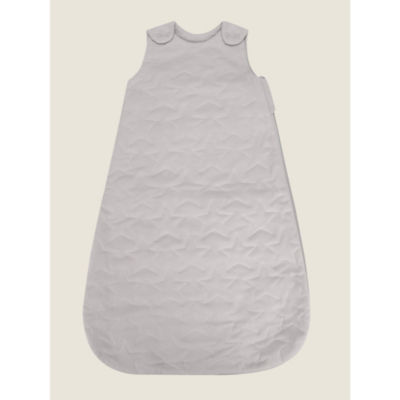 George Home Grey Star Pattern Sleep Bag 0-6 Months, UK version