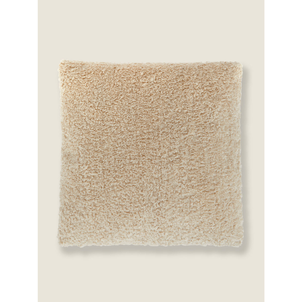 George Home natural borg cushion 50x50cm (British brand)