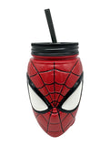 George Home Spiderman Mason Jar GOODS ASDA   