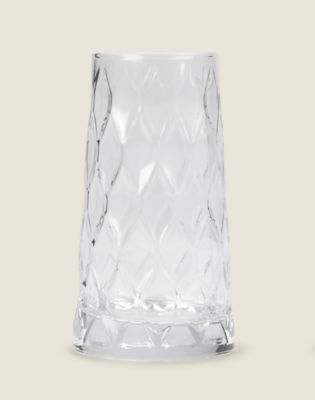 George Home Leafy Textured Hi-Ball Glass 0.45L - British product