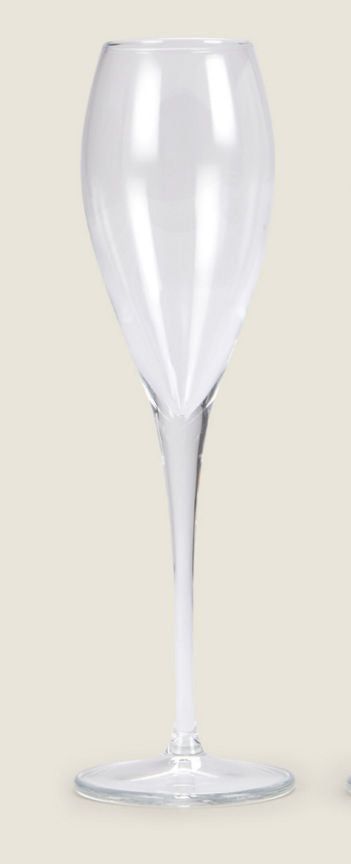 George Home Clear Champagne Glasses