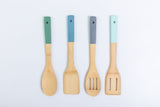 George Home Wooden Utensil Set 4 Piece GOODS ASDA   