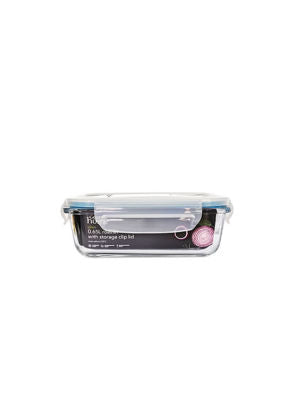 George Home glass roaster with clip lid 0.65L - British product
