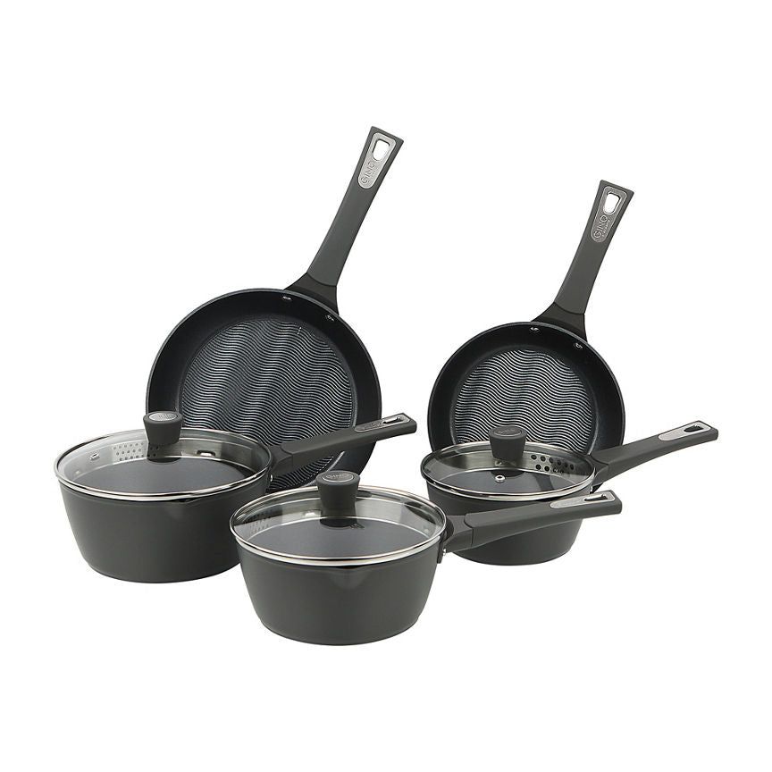 Gino D'Acampo 5 Piece Pan Set GOODS ASDA   