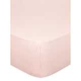 George Home Pink Plain Fitted Sheet - Single GOODS ASDA   