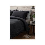 George Home double duvet set with ruffle edge embellishment, UK version